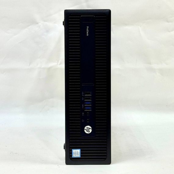 Комп'ютер HP ProDesk 600 G2 SFF / Intel Core i7-6700 (4 (8) ядра по 3.4 - 4.0 GHz) / 16 GB DDR4 / 256 GB SSD + 500 GB HDD / Intel HD Graphics 530 б/в + Подарунок Провідна клавіатура та миша + Кабелі для підключення | Зображення 3