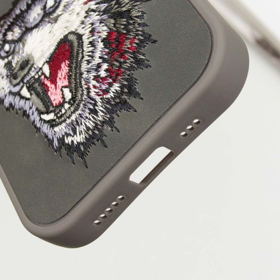 TPU+PC чохол Friends для Apple iPhone 16 Pro (6.3") Grey Wolf | Зображення 6