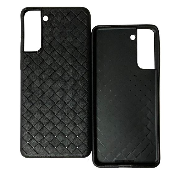 Чохол Primo BV Weaving для смартфона Samsung Galaxy S21 Plus (SM-G996) - Black | Зображення 1