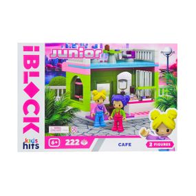 Конструктор "Кафе" KH08/003/4 Junior Kids hits IBLOCK, 222 детали, в коробке (4897126752397)