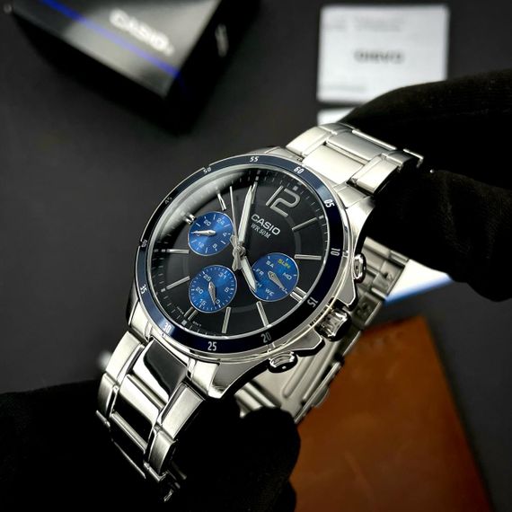 Чоловічий годинник Casio MTP-1374D-2A | Зображення 1