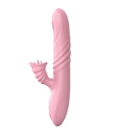 Вибратор Angelia, USB 3 функции стрельбы / 20 вибраций Flesh Sex Aura
