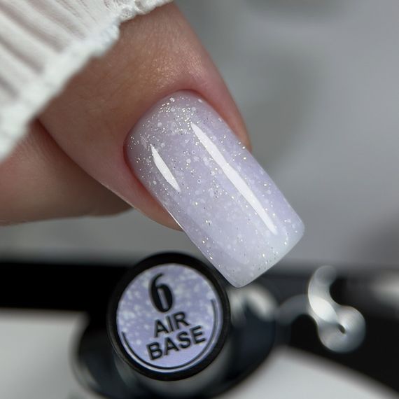 База с шиммером Crooz Air Base №06 (нежный голубо-лиловый) 8мл