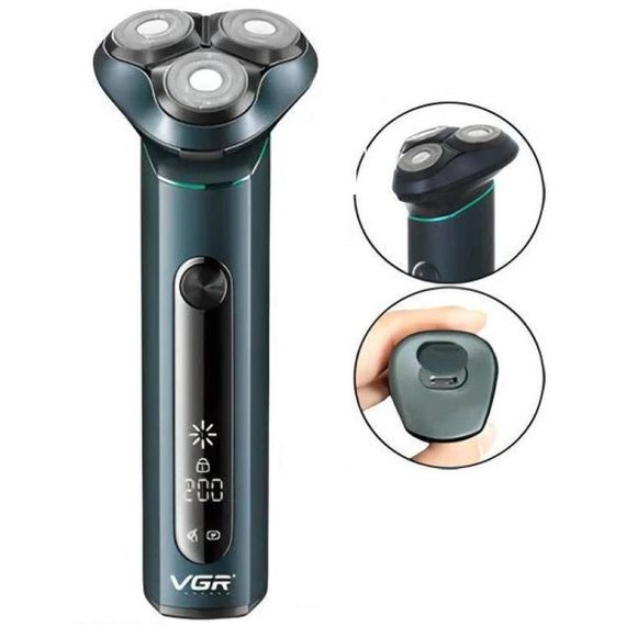 Електробритва VGR V 310 8 Вт зелена | Зображення 1