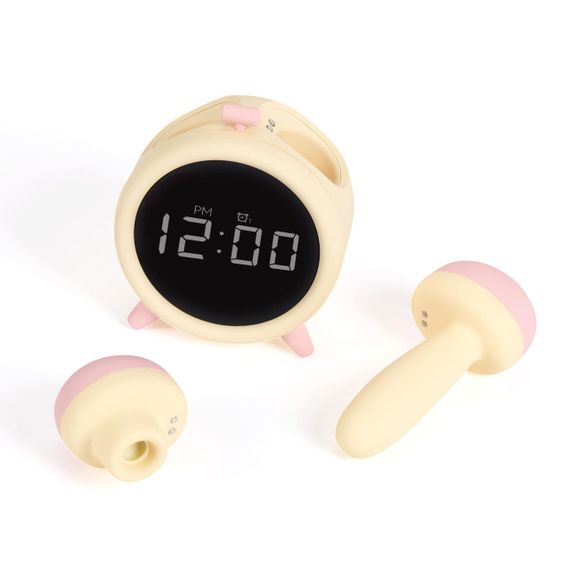 Набір "Годинник Оргазмів" BeYourLover Adult Clock Alarm смоктання та вібрація, з додатком Sex Aura | Зображення 3
