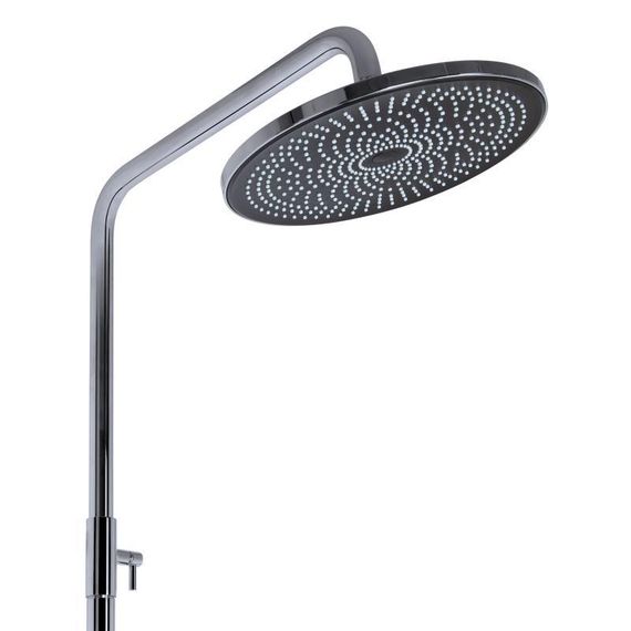 Душова система універсальна Qtap Slavonice на три споживача (з виливом) QTSLA111CRM45904 Chrome | Зображення 4