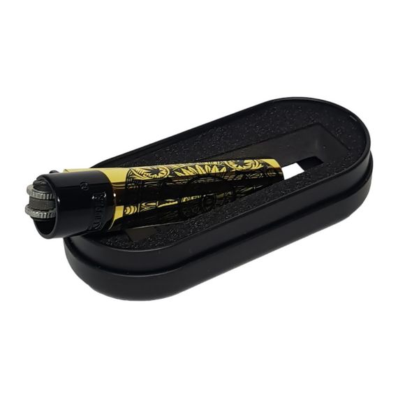 Зажигалка Металлическая В Подарочной Коробке “CLIPPER Weed Mandala Gold” | Зображення 2