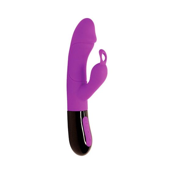 Вибратор-кролик Adrien Lastic Ares 2.0 с петелькой для пальца, перезаряжаемый