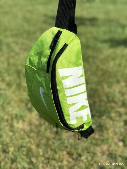 Поясная сумка Nike Team Training(салатовая) сумка на пояс | Зображення 5