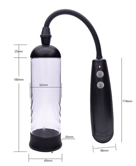 Автоматическая помпа Boss Series: PENIS PUMP THE BEST ENLARGEMENT SYSTEM, BS6000049 sexstyle | Зображення 2