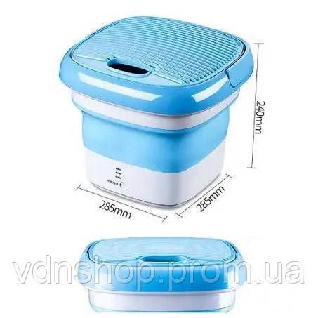 Ультразвуковая стиральная машина MAXTOP, Портативная стиральная машина Мини ведро MT-85 | Зображення 3