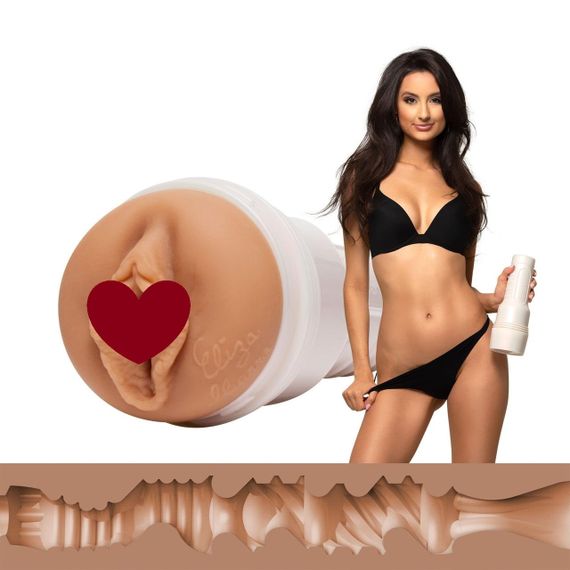 Мастурбатор Fleshlight Girls: Eliza Ibarra - Ethereal, зі зліпка вагіни, дуже ніжний Sex Aura