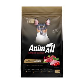 Cухий корм з індичкою та ягнятиною для собак малих порід Animall Dog Turkey and Lamb Small Breed, 12 кг