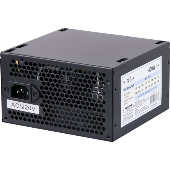 Блок живлення Vinga 400W ОЕМ (VPS-400A-120) | Зображення 4
