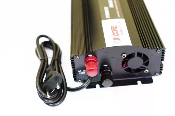 Инвертор 5 CORE 1300W 12V UPS+CHARGE • Преобразователь напряжения 5 CORE 1300W 12V-220V с зарядкой аккумулятора и защитой | Зображення 1