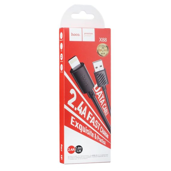 USB Hoco X88 Gratified Lightning 2.4A | Зображення 2