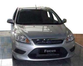 Накладка на передній бампер Sedan (під фарбування) для Ford Focus II 2005-2008 рр.