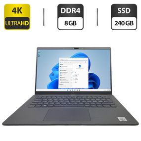 Ультрабук Б-класс Dell Latitude 7410 / 14" (3840x2160) IPS / Intel Core i5-10310U (4 (8) ядра по 1.7 - 4.4 GHz) / 8 GB DDR4 / 240 GB SSD / Intel UHD Graphics / WebCam б/у