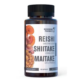 Гриб Рейші, Шиітаке, Майтаке  капсули №120