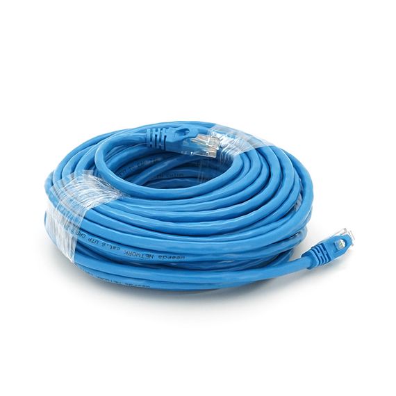 Патч-корд литой RITAR,UTP,RJ45,Cat.6.15m,синий,Cu (медь) | Зображення 1