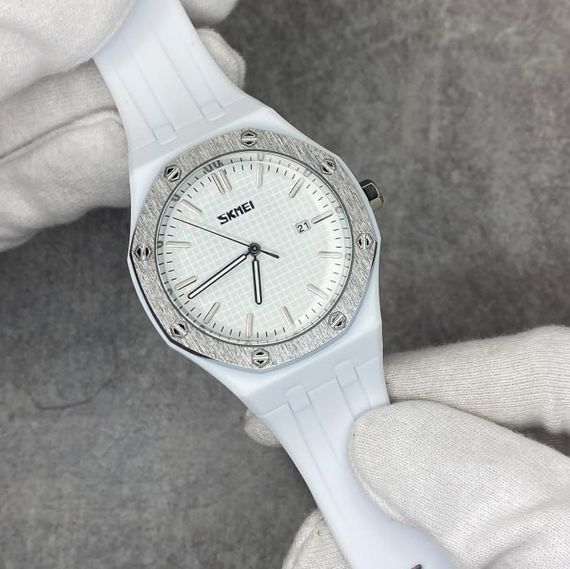 Наручний годинник Skmei 9299WT White | Зображення 3