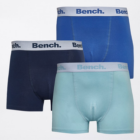Набір чоловічих анатомічних трусів боксерів Bench Underwear  Boxer Shorts 3 шт в наборі XXL