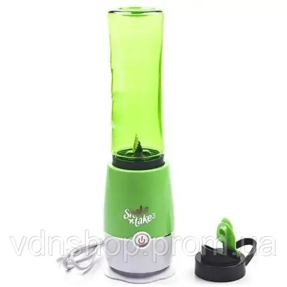 Міні-блендер для коктейлів та смузи Shake'n Take Шейкер-блендер з пляшкою для збивання коктейлів | Зображення 3