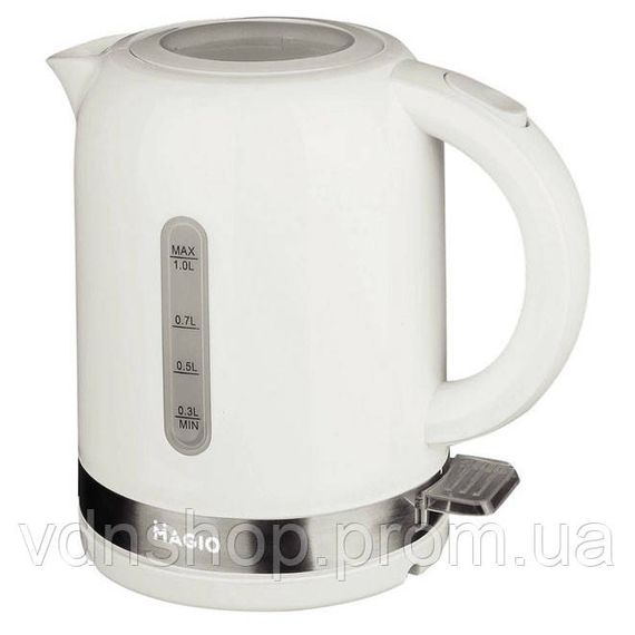 Електричний безшумний чайник з автоматичним відключенням Magio MG-110 1 л 1360 Вт DJ-73 | Зображення 9
