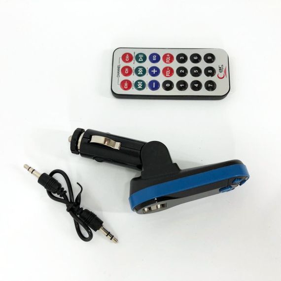 Модулятор для автомобиля CM i9, Fm модулятор с аккумулятором, Блютуз фм передатчик JT-902 для автомагнитолы | Зображення 1