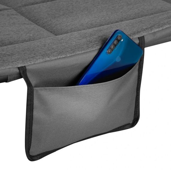 Премиальная складная кемпинговая кровать Nils NC2720 Оксфорд 600D серая | Зображення 7