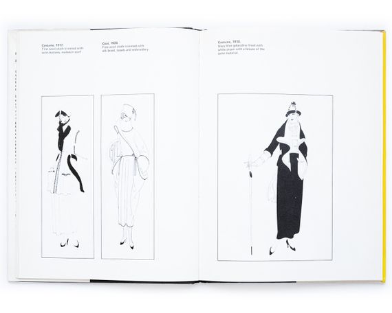 Книга fashion illustration Erte: Erte Fashions книги про моду та дизайн з ілюстраціями | Зображення 4