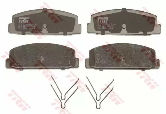 Колодки гальмівні дискові MAZDA 6/6 Estate/Wagon/Atenza, TRW (GDB3311) | Зображення 1