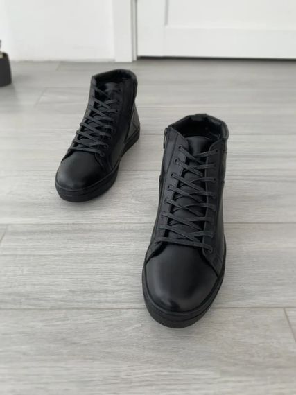 Шкіряні черевики на шнурку великого розміру 48 розмір | Зображення 2