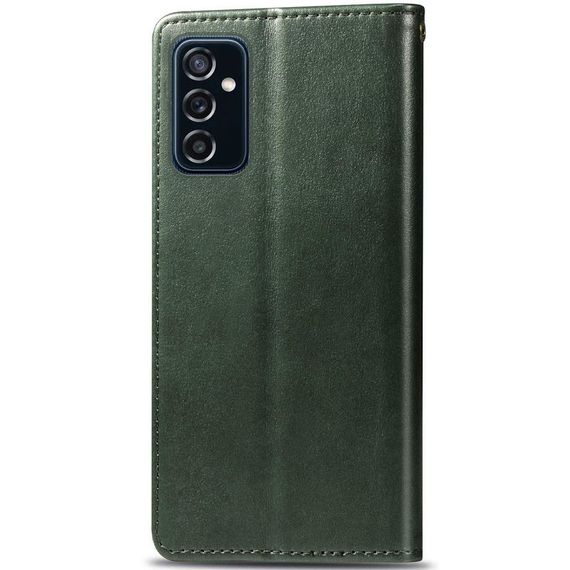 Шкіряний чохол-книжка GETMAN Gallant (PU) для Samsung Galaxy A25 5G Зелений | Зображення 3