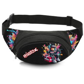 Сумка-бананка дитяча з принтом Roblox поясна сумка для хлопчика (4445)