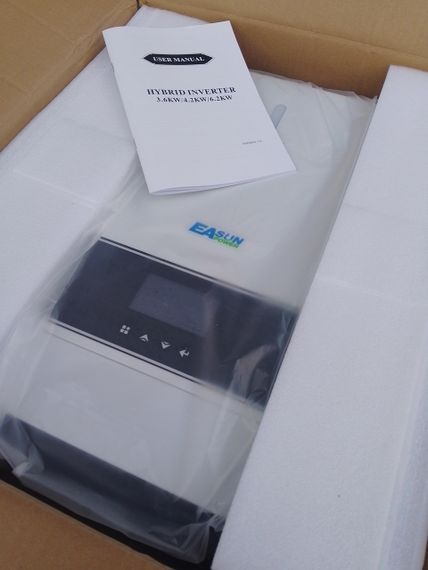 Гибридный инвертор EUSUN 4.2Kw 24V 120A MPPT | Зображення 4