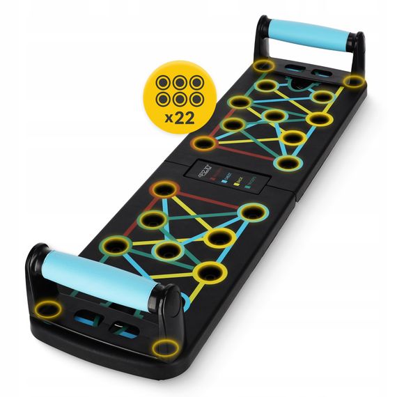 Упори (дошка) для віджимань зі змінним хватом 4FIZJO Push-up Board (P-5907739312785) | Зображення 2