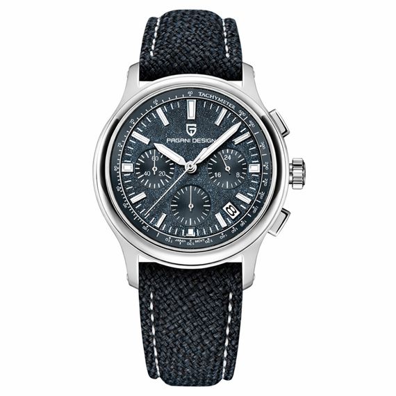 Чоловічий годинник Pagani Design PD-1781 Blue-Silver-Blue