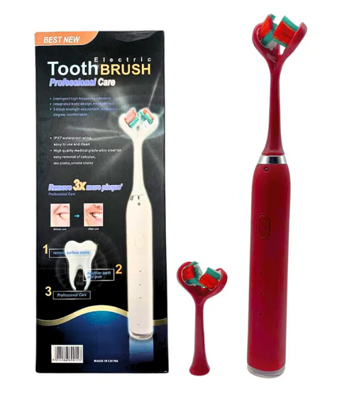 Акумуляторна зубна щітка Electric Toothbrush Best New з подвійною головкою ∙ Ефективна зубна щітка Electric Toothbrush | Зображення 4