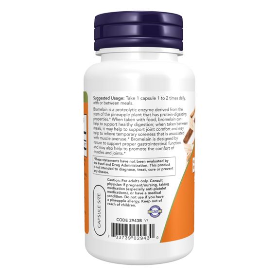 Bromelain 500mg - 60 vcaps | Зображення 2