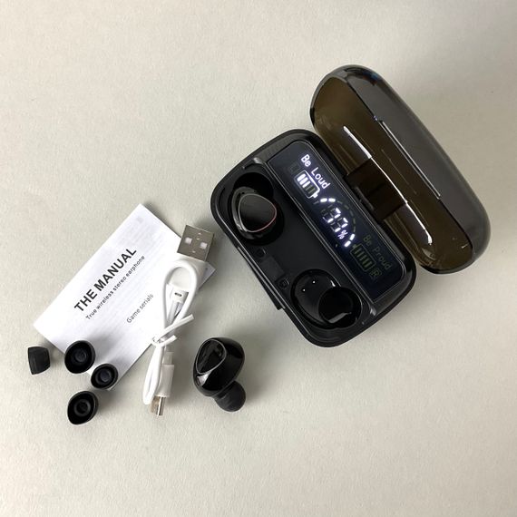Бездротові навушники M10 series, Digital Indicator, Smart Case (Чорний) | Зображення 2