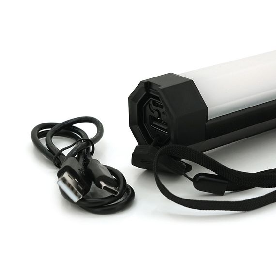 Лампа для кемпінгу LUXCEO P200RGB, 6W, 12 режимів, пульт, корпус-пластик+метал, водостійкий, ip44, вбудований аккум 4000mAh, USB | Зображення 3