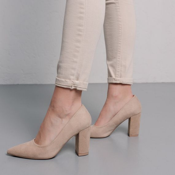Женские туфли Fashion Sophie 3981 36 размер 23 см Бежевый | Зображення 5
