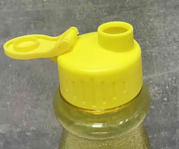 Бутылка для воды и напитков My Bottle 600 мл дорожная пластиковая Желтая | Зображення 2