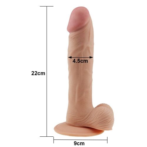 Фалоімітатор - The Ultra Soft Dude 9" Sex Aura | Зображення 4