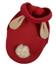 Толстовка Зайчик червона Y-354