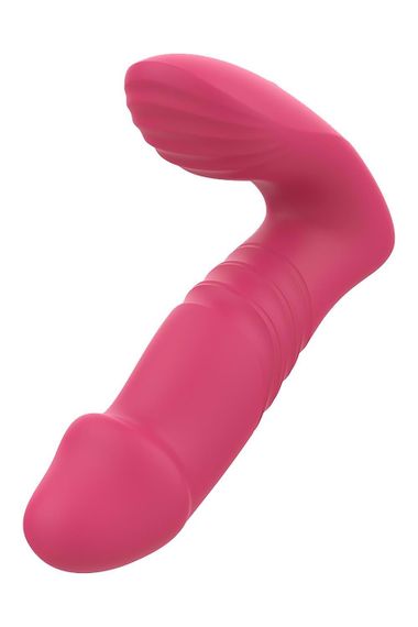 Анальный вибратор DREAM TOYS Essentials с поступательными движениями, розовый Sex Aura | Зображення 3