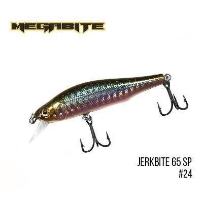 Воблер Megabite  Jerkbite 65 SP (65 mm, 5.9 g, 1.0 m) (24)
