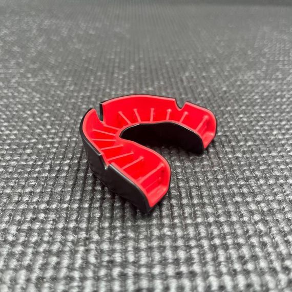 Капа OPRO Silver доросла (вік 11+) Black/Red (art.102502001) | Зображення 5