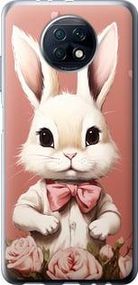 Чохол на Xiaomi Redmi Note 9T Зайчик із силікону FCh_005542